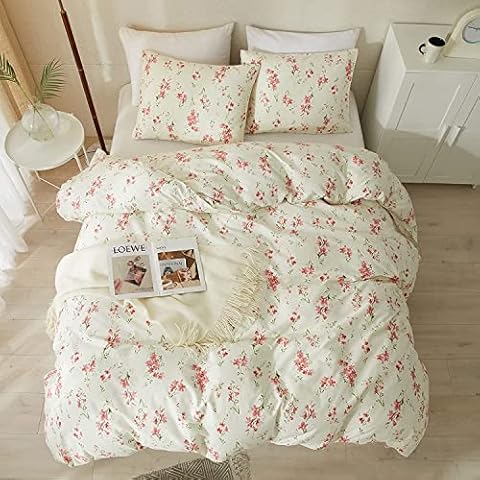 MOTNTD Floral Twin Duvet Set Cover