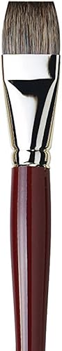 Miniatura 73 de da Vinci Oil & Acrylic Series 1845 - Brocha para pintura al óleo, color sable negro ruso, tamaño 1 (1845-01)