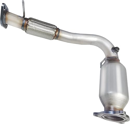 Miniatura 2 de Convertidor catalítico delantero y trasero compatible con Chevrolet Equinox 2010, 2011, 2012, 2013, 2014, 2010-2014, GMC Terrain 2.4L, convertidor