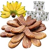 Organic Sun Dried Bananas Value Pack - Dried Fruit Individual Packs - Soft and Chewy - No Sugar Adde