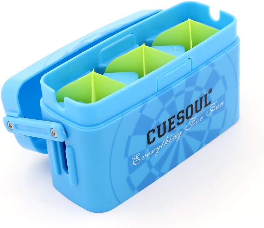 Dart Flights Case for ANTIE Hard Dart Case Blue,Extra Dart Flights Holder