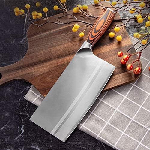 DAXXIN Meat Cleaver,Cleaver Knife, Professional 7 inch Chinese Cleave Chopping Knife Kitchen Knife Meat Cleaver Butcher Knives Cooking Tools Kitchen Knifes