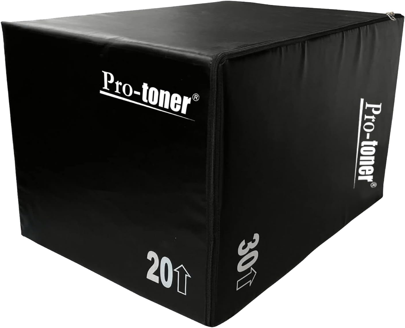 3-in-1 Plyometric Jump Box, 20 inch, 24 inch, 30 inch