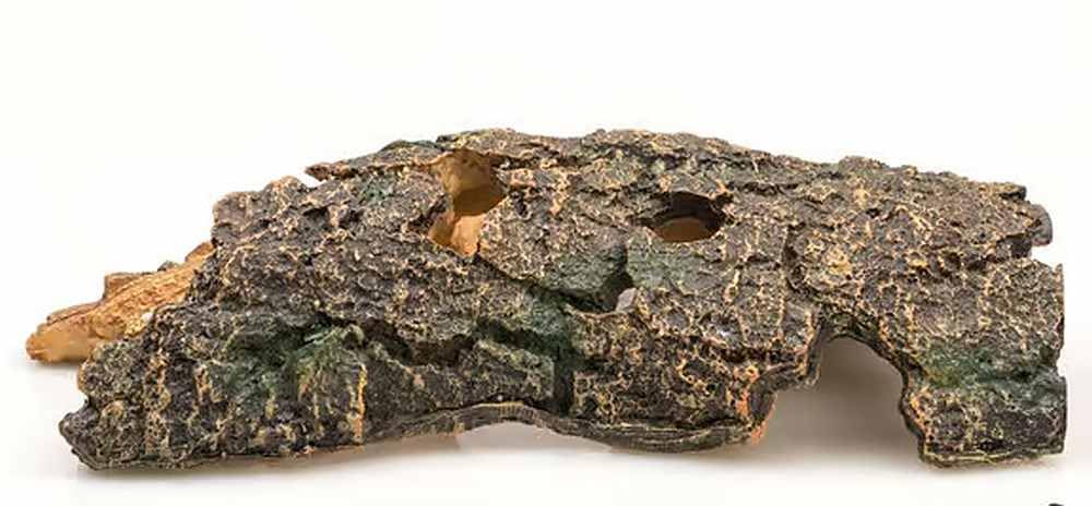 Biotope Aquatics Ltd Brown - Aquarium Ornaments, Fish Tank Polyresin Swim Through Decorations, Multiple Designs - Dinosaur, Skull, Boat, Ship, Tree Root, Wood, Cave (Tree Trunk #585 (27Cm))