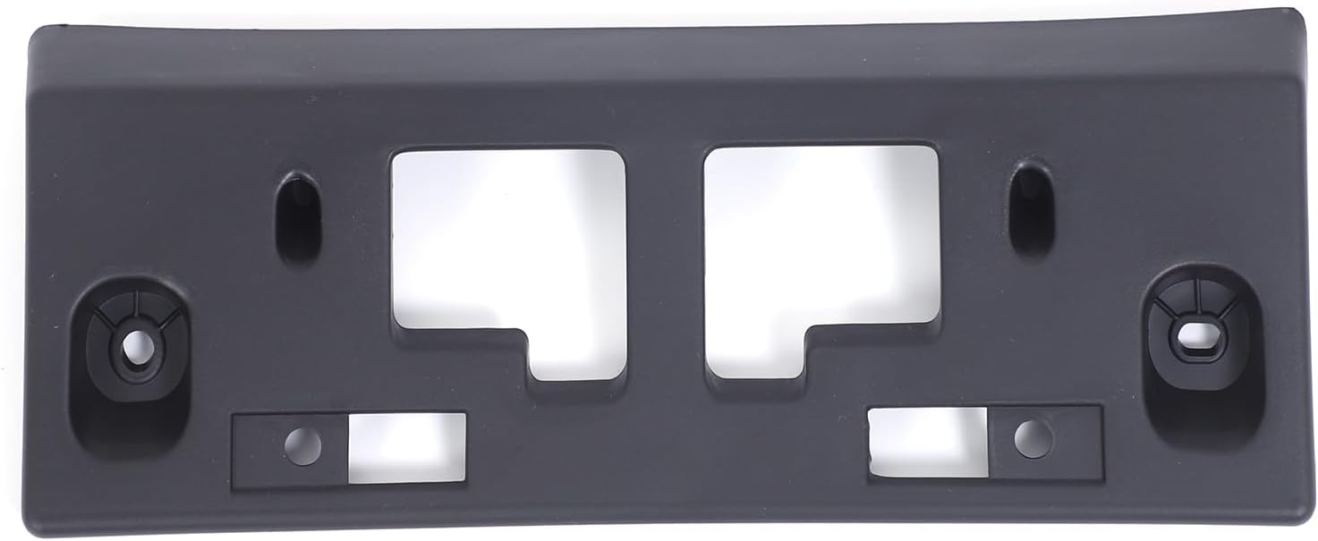 Car Front License Plate Mounting Bracket Compatible with Nissan Frontier 2022-2025，Front Bumper Tow Hook License Plate Mount Bracket Adapter Kit Accessories Replace # 962109BU0A
