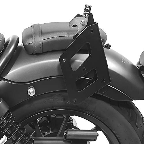 Alforjas rigidas Compatible para Honda Rebel 500 17-25 Bolsas Laterales Desmontables Dallas
