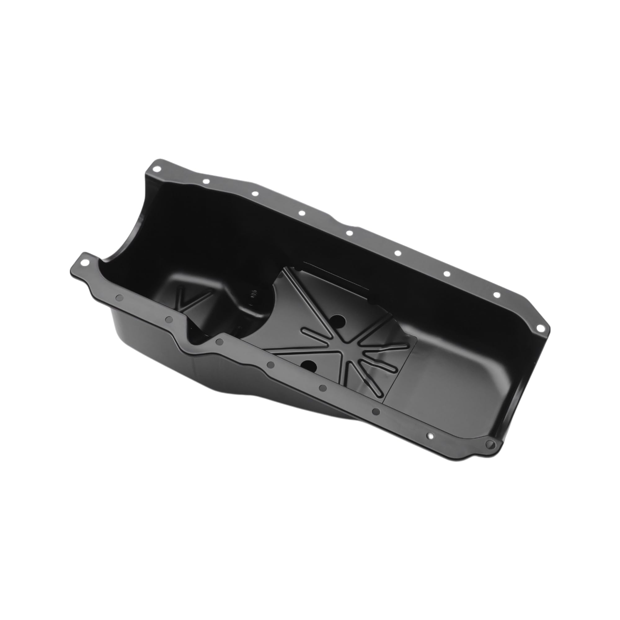 No.10055761/10147897/12524690/14088506 Coppa dell'olio del motore Coppa dell'olio del cambio per Chevrolet Blazer 1994 Lega di alluminio Nero