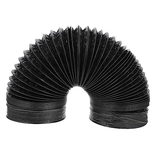 Gaine d'extraction d'air noire de 160 mm idéale pour hotte de cuisine