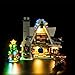 Produktbild LED Licht Kit für Lego Elf Magic House 10275, Beleuchtungsset Design und kompatibel mit Lego 10275 (Lego Set nicht enthalten) (Standardversion)