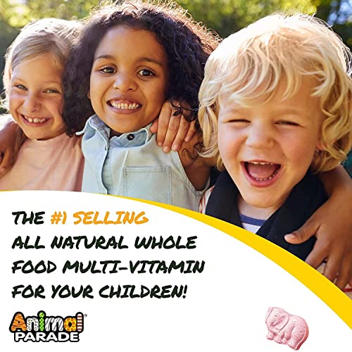 NaturesPlus-Animal-Parade-Source-of-Life-KidGreenz-Childrens-Chewable-Tropical-Fruit-Flavor-90-Animal-Shaped-Tablets-Vegetarian-Gluten-Free-90-Servings