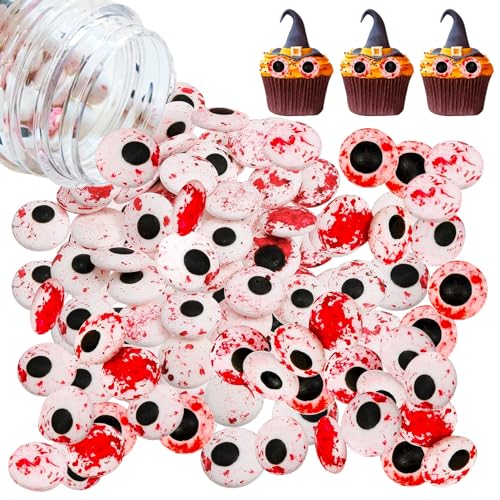 Decoração para bolos de Halloween, decoração de bolachas, madalenas, cupcakes, bolinhas, para Halloween, Natal, aniversário infantil - 130 g