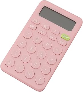 GRIRIW Calculadora de mesa, calculadora de bolso, mini calculadora de mesa para crianças, calculadora escolar, calculadora básica, ferramenta de cálculo para alunos, calculadora básica, ferramenta de escritório