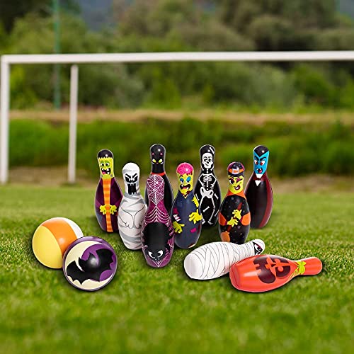 Joyin Halloween Foam Bowling Set For Kids Toys Party Supplies, Get-Together Party, Game Day Events, Indoor Outdoor Party, Birthday Parties #TOP6