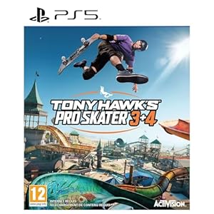 Console PlayStation 5 - Tony Hawk's Pro Skater 3 + 4 (Disque)