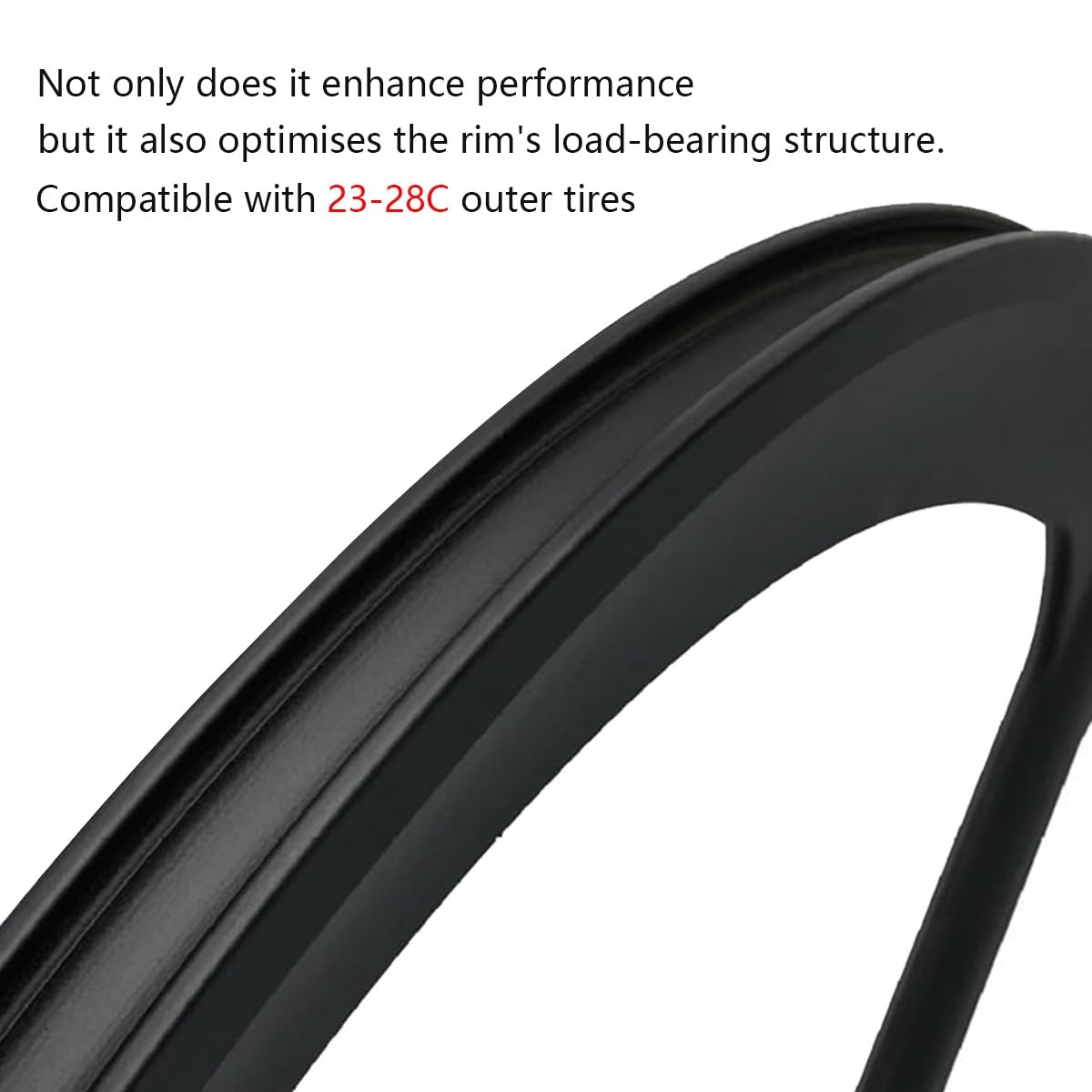 Ruote per Bici a Scatto Fisso 700C, Design Integrato a 4 Raggi, in Lega di magnesio, Nere, Cerchi da 33 mm di Larghezza per Anteriore e Posteriore, 100x120 mm.