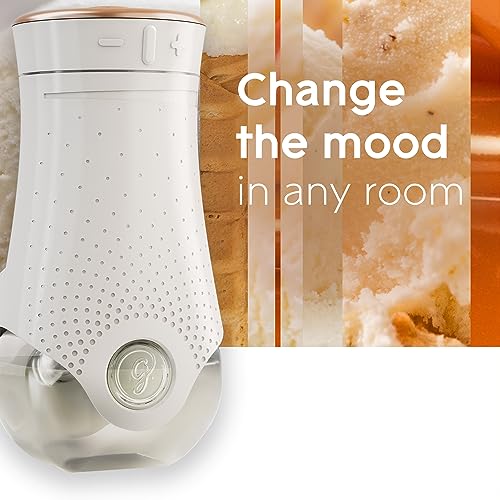 Image of Glade PlugIns Refills Air Freshener, Scented and Essential Oils for Home and Bathroom, Vanilla Caramel Twist, 3.35 Fl Oz, 5 Count