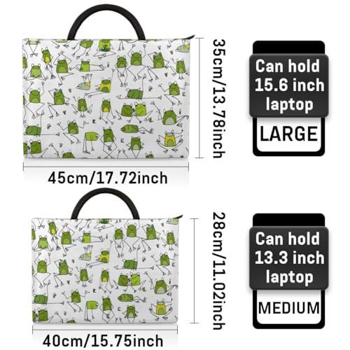 Funda para laptop estilo rana 13-14 pulgadas multicolor miniatura 3