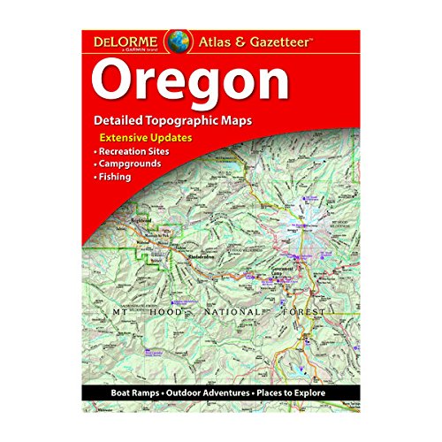 Oregon (Delorme Atlas & Gazetteer)
