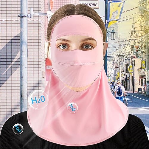 Cobertura facial com proteção UV - Pesca Sun Cooling Full Head Cover | Cobertura facial refrescante,