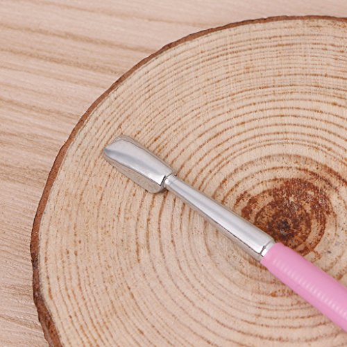 CAFFAINA Nagelhautschieber aus Edelstahl Löffelentferner Maniküre Pediküre Pflegewerkzeug – Bild 7