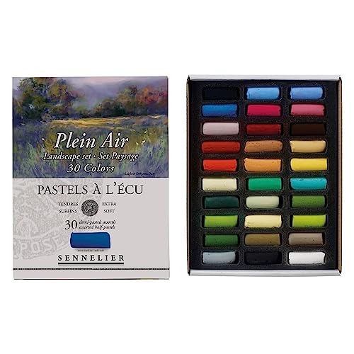 Sennelier Pastels Soft Half ST Landscape, One Size (Pack of 30), 10-132284