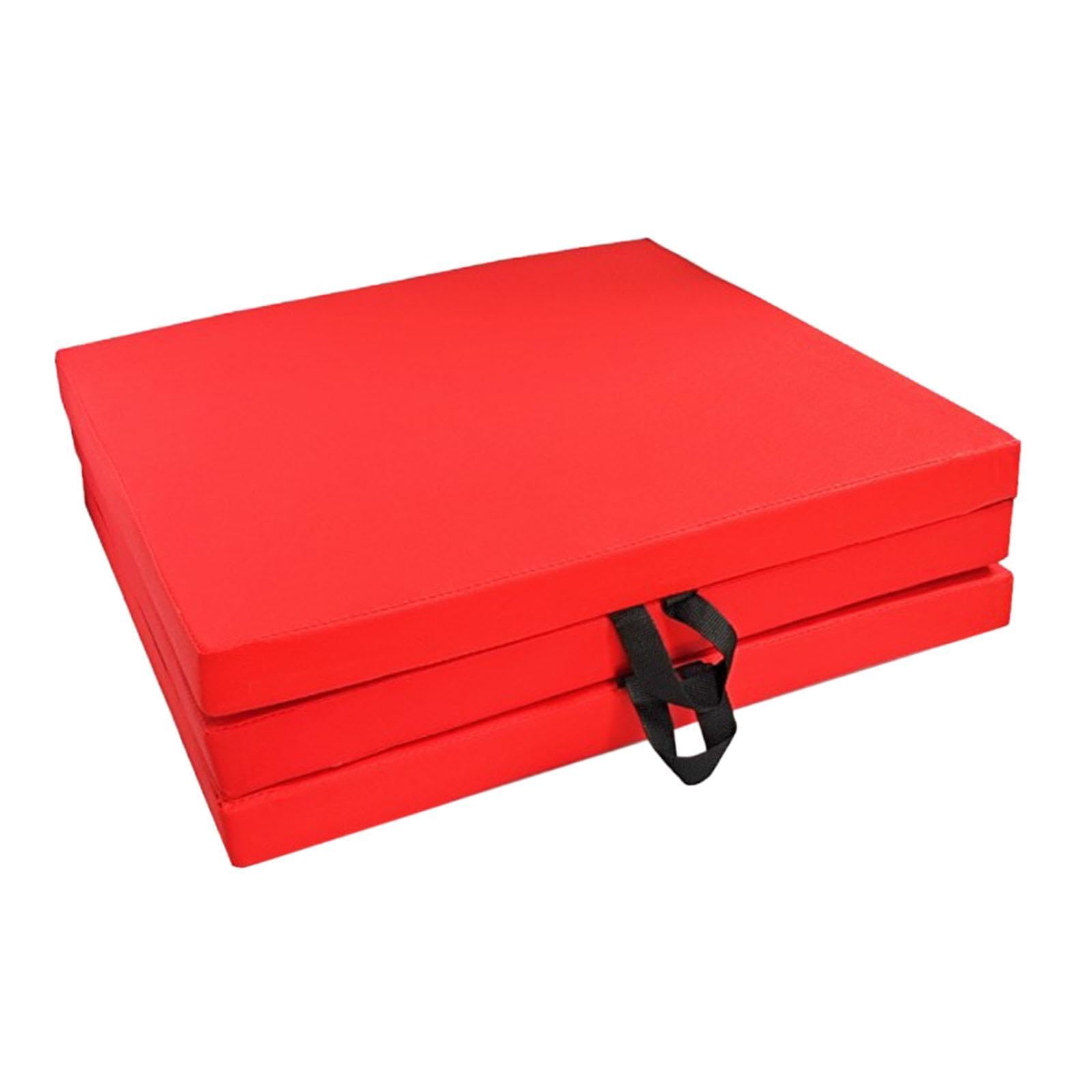Tappetino da Ginnastica Pieghevole, Tappetino per Fitness E Allenamento Dell'equilibrio, Tappetino Portatile con Maniglia per Pilates All'aper