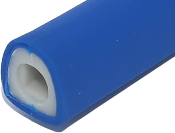 Fencing Handle Grip, For Epee And Foil Anti-Slip Rubber Straight Grip, With Shock Absorption, For Training And Competition Ergonomic Textured Replacement Part, Red Or(Blue)