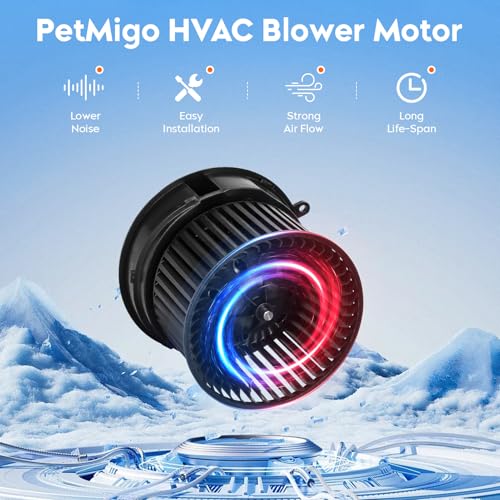Image of Front HVAC Heater Blower Motor Fan Fit for 2007-2012 Nissan Sentra, 2008-2013 Nissan Rogue, 2014-2015 Rogue Select, Replaces 700253 61550176 27225EN000, Air Automotive Replacement