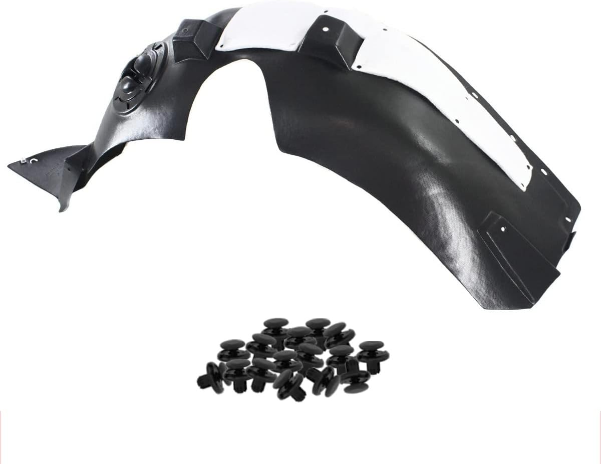 Parts N Go Fender Liner w/Clips For 2010-2013 Terrain Front Right Passenger Side GM1249224 22888601
