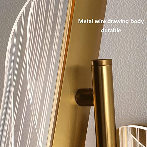 Lámpara interior de pared creativa tipo rollo para iluminar comedores oscuros 5
