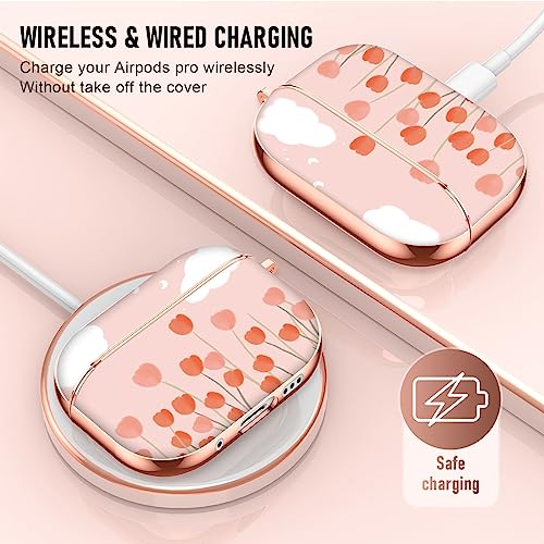 Image of Valkit for Airpods Pro 2nd Generation Case, Creative and Unique Pattern Airpods Pro 2 Protective Hard Case Skin Portable & Shockproof Women Men Lanyard Wireless Charging with Lanyard for Airpod Pro 2