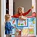 HABA Doorframe Play Store - Space Saving Pretend Play Grocery Shop - Fits in Most Doorways