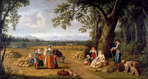 Art Tableau Famille royale de Carditello pour décorer grand mur vide