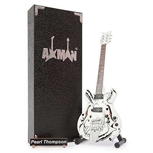 Porl Thompson (The Cure) – Réplique de guitare miniature - Les Beatles, Paul McCartney, John Lennon, RIngo Starr, George Harrison Porl Thompson (The Cure) – Réplique de guitare miniature