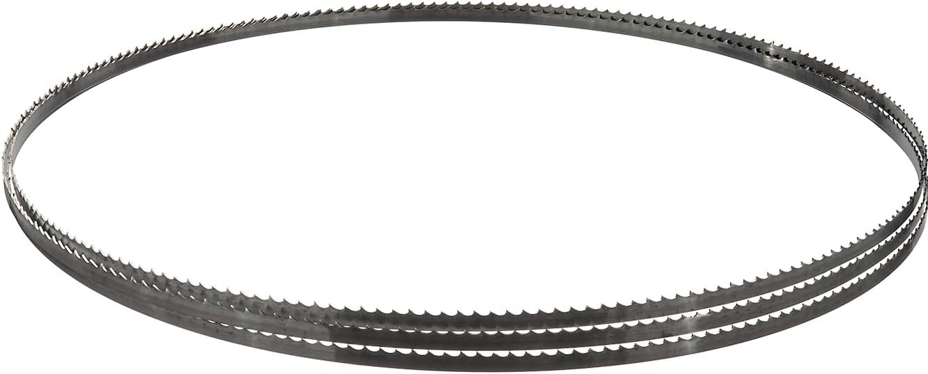 YellowhammerPremium Carbon Steel Made in the USA Band Saw Blade Specifically Designed for the Delta 28-400, Grizzly G0555LX Bandsaws, 93 1/2 inch x 3/8 inch x .025 inch, 4 TPI