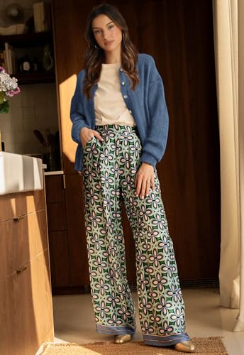 Image of PRETTYGARDEN Long Sleeve Crewneck Button Down Womens Sweaters Fall Open Front Chunky Cardigan Sweaters for Women 2026