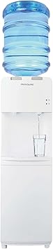 Frigidaire EFWC498, Top Load Hot & Cold Water Cooler Dispenser for Home, Garage, Dorm, RV & Cottage, 3 and 5 Gallon Bottles, 11" D x 11.5" W x 36" H, White