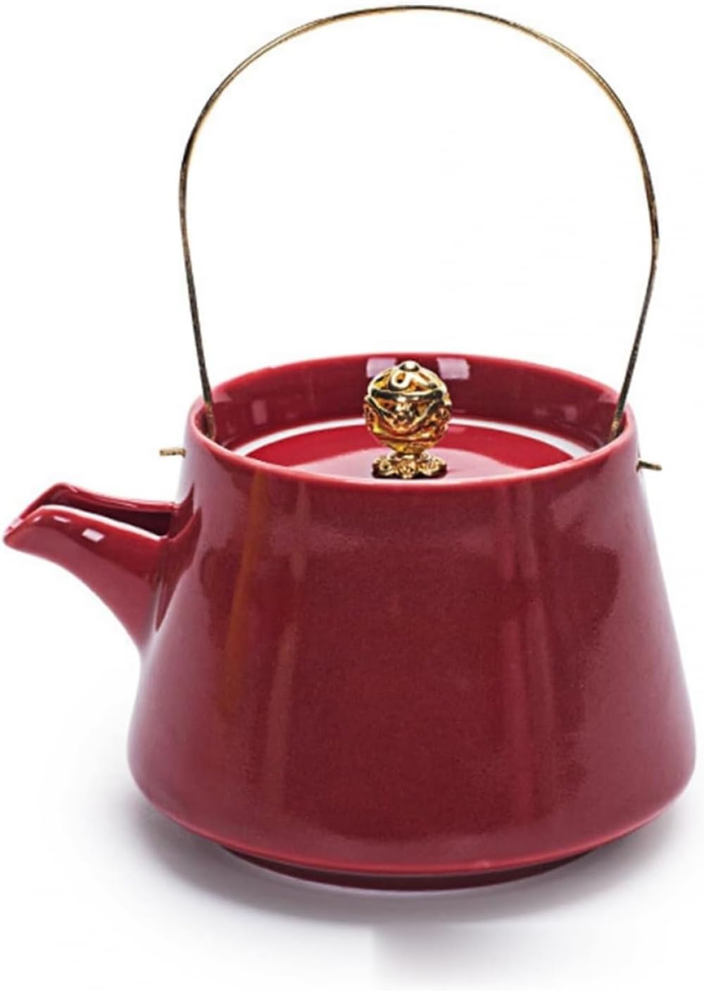 Teiera con infusore Squisita teiera smaltata con cielo stellato, teiera tradizionale con motivo paesaggistico teiera in ceramica con fiore teiera bollitore teiere