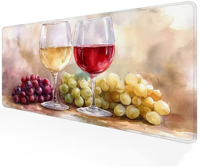 Tapis de souris gamer XXL fruit grand format 100x50 cm bureau PC