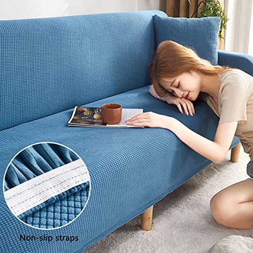 Housse de canapé jacquard 4 places extensible 235-300cm - 4