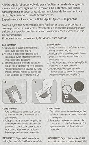 Feltro Adesivo Para Moveis Pesados Redondo Ordene Br Preto