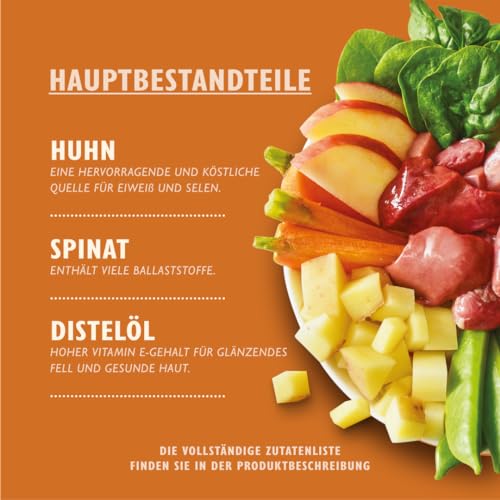Lily's Kitchen Natürliches Nassfutter für ausgewachsene Hunde Dose Sonntagsschmaus Getreidefreies Rezept (6 x 400g dosen) – Ansicht 3