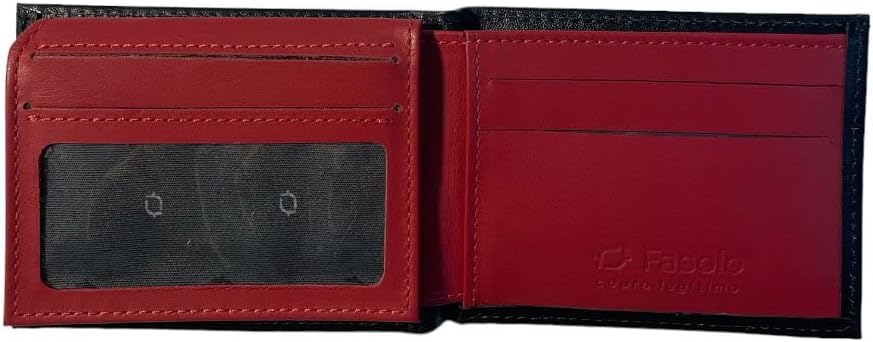 Miniatura 3 de Billeteras de Hombres Cuero Original - Cartera de cuero de grano completo, billetera de cuero hecha a mano - Carteras para hombre Personalizadas -