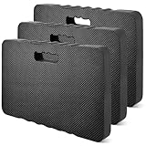 GBACHOOSE 3 Stück Kniekissen Garten, 43 x 28 x 4 cm Knieunterlage, Kniekissen Arbeit Groß, Kniematte Werkstatt, Mehrzweckkissen Kniekissen, Kniebrett, Kniepolster für Gartenarbeit, Reparatur, Yoga