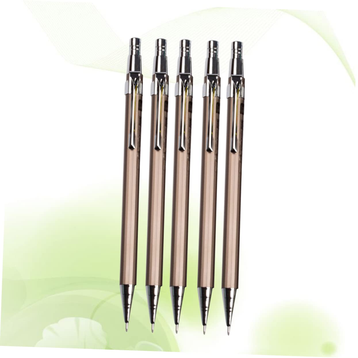 STOBOK 12pezzi Matite Meccaniche Punta Retrattile e Clip Staccabile Incluse Mine Di Ricarica Per Scrittura e Disegno