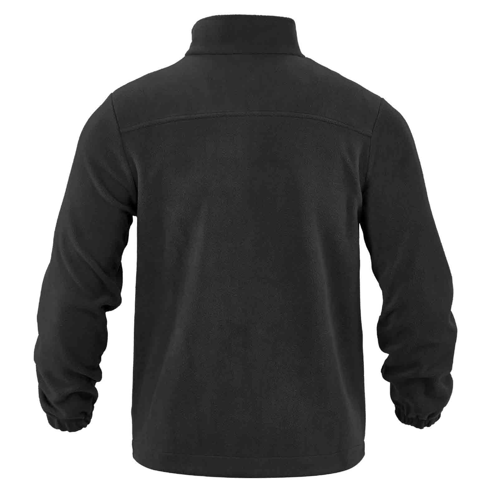 Giacca Pile Polare Uomo Sherpa Felpa Calda Con Zip Manica Lunga Sweatshirt | Tessuto pile soffice, interno sherpa termico, zip frontale, manica lunga, vestibilità regular, comfort quotidiano uomo