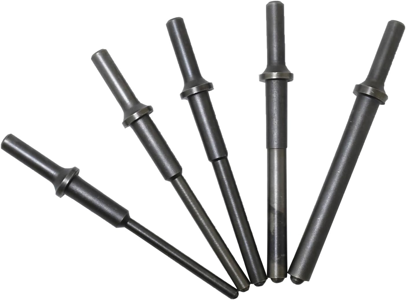 Pneumatic Roll Pin Punch Set .401" Air Hammer Pilot Punch 1/4" to 1/2