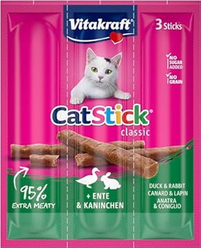 Vitakraft - Cat Stick duck & rabbit 1x3 sticks - (24190)