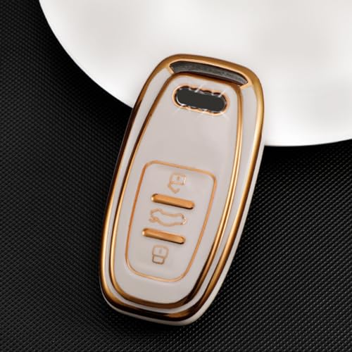 Fob shell protector de llave Audi con acabado premium de TPU para S4 S5 6