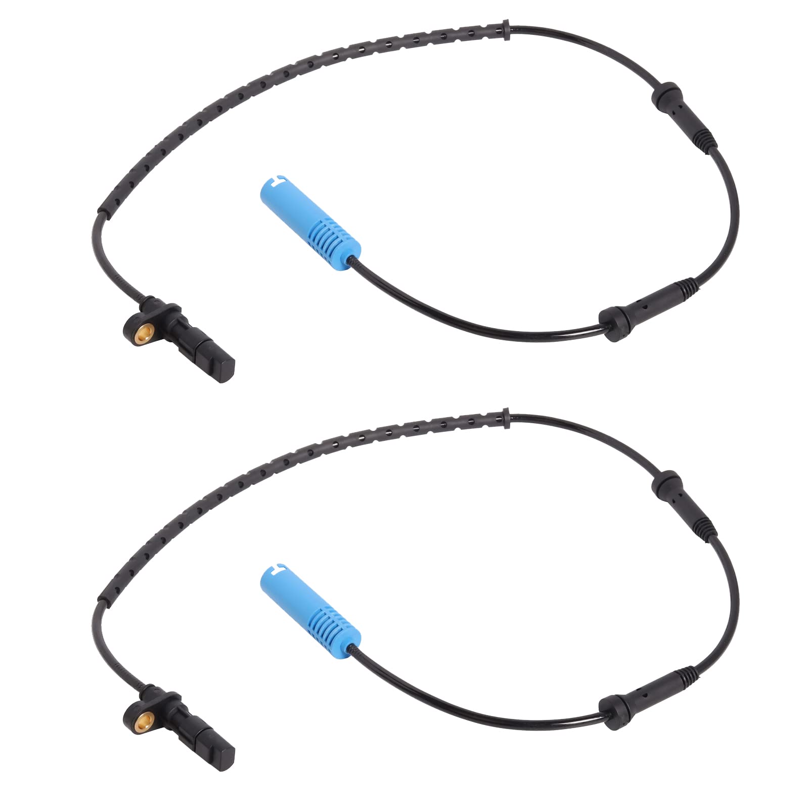 Set of 2 Rear Right and Left ABS Wheel Speed Sensor Replacement for BMW 1997-2003 1997 1998 1999 2000 2001 2002 2003 540i M5 525i 530i 528i 2.5L l6
